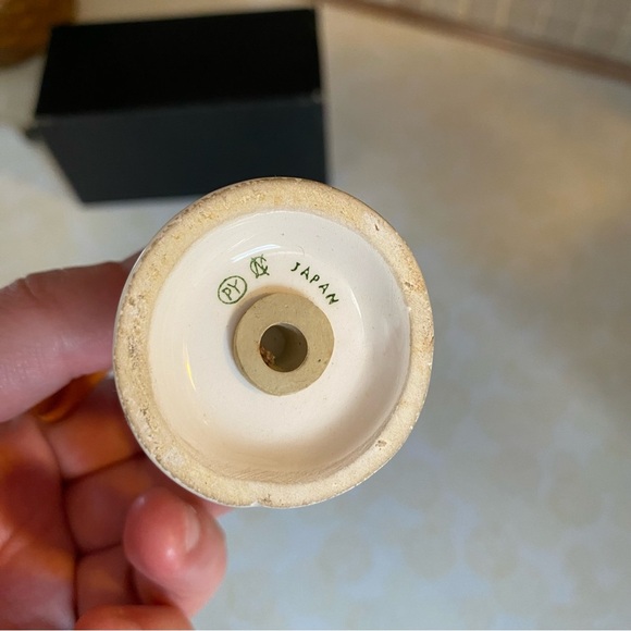 Vintage PY baseball playing mice , anthropomorphic mouse salt & pepper shakers - Picture 7 of 8